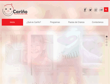 Tablet Screenshot of corporacioncarino.org